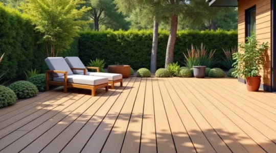 Terrasse en bois