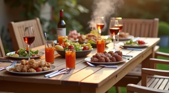 Barbecue familial
